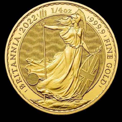 Britannia zlatna kovanica 1/4 oz
