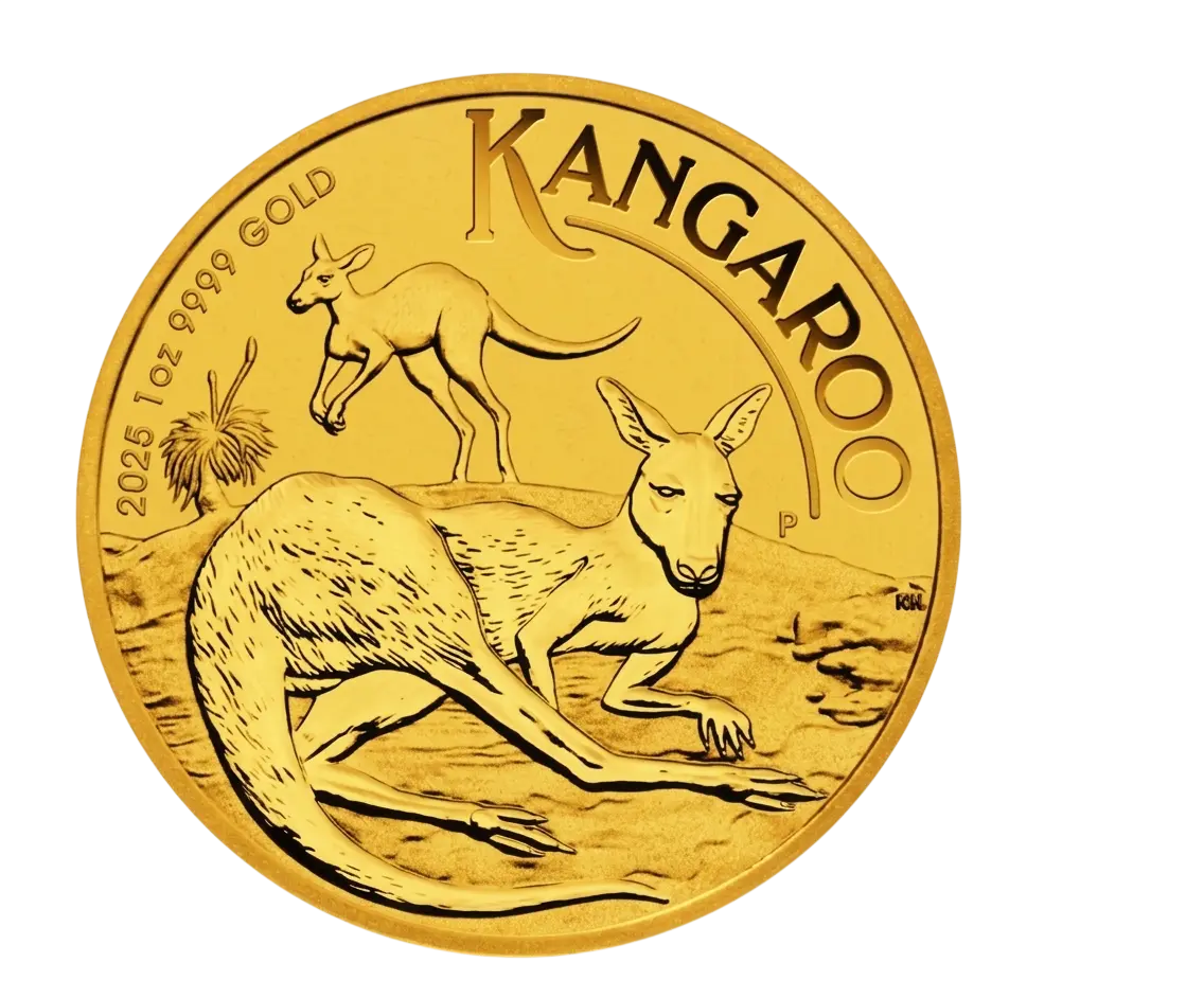 Australijski zlatni kengur 1 oz