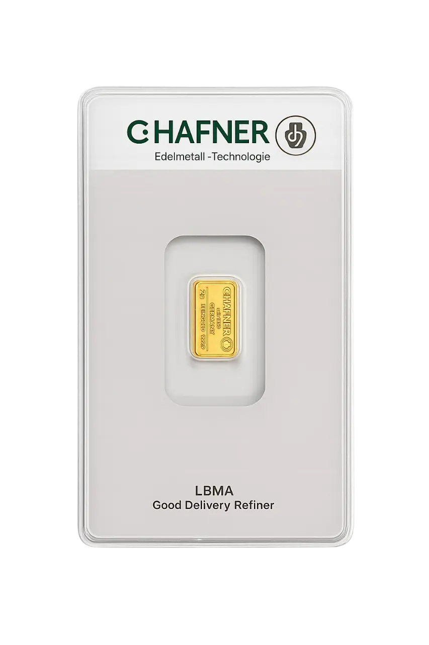 C. Hafner zlatna pločica 2g