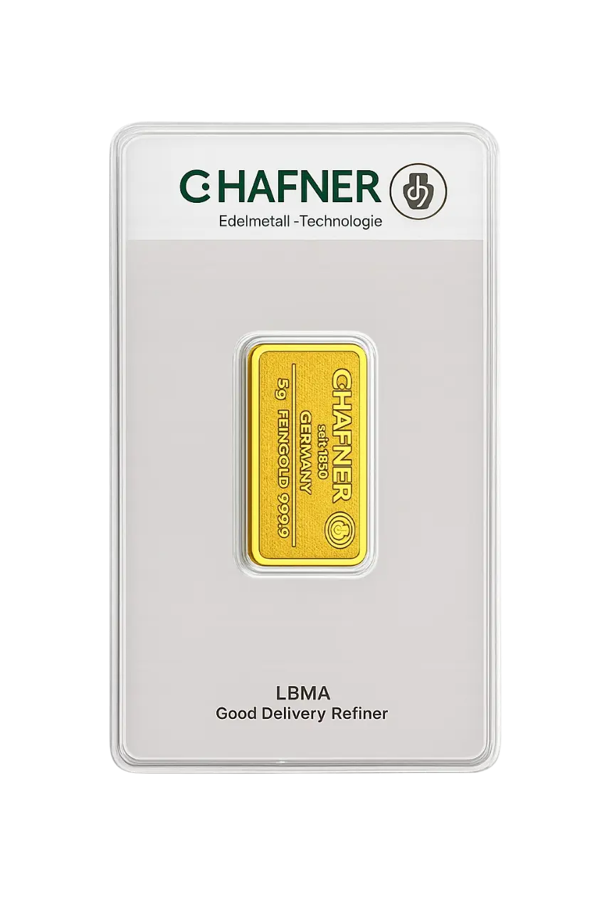 C. Hafner zlatna pločica 5g