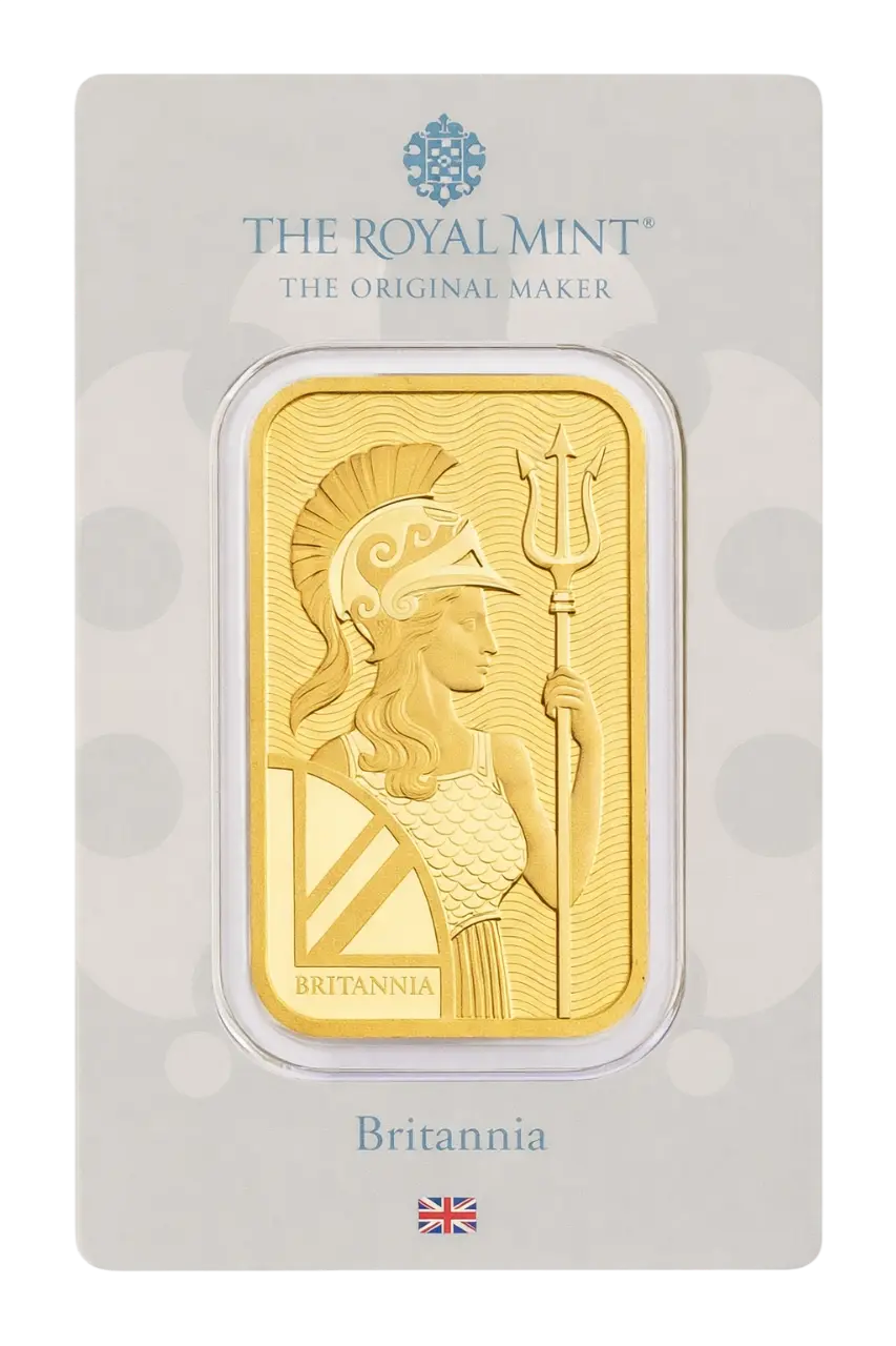 Britannia zlatna poluga 50g